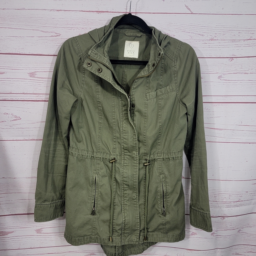 Full Tilt Sage Utility Jacket - Picture 4 of 7